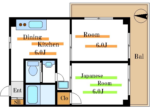 パークヒルズ越前屋  間取り