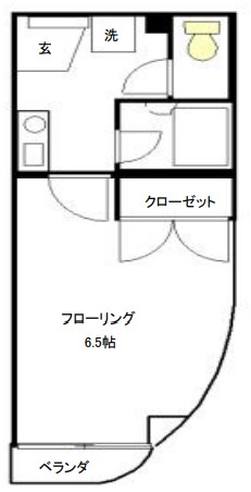 サニーヒル金子 間取り図