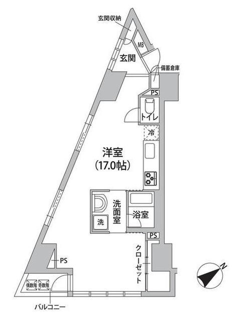 ロリエ銀座  間取り図