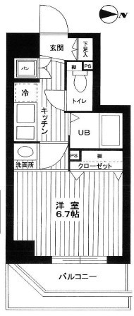 ベルグレードKSDUE   間取り