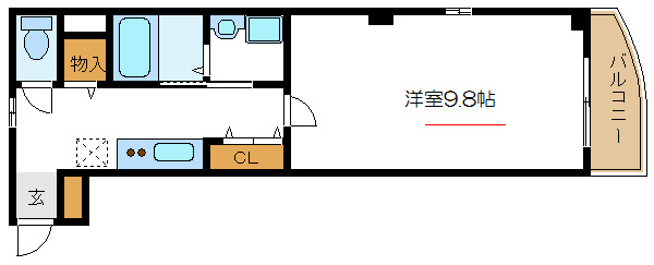 セリシール 間取り図