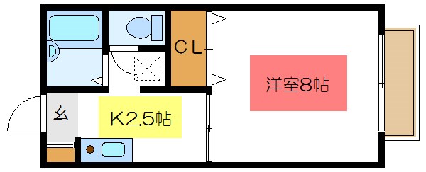 サニーフォレスト 間取り図