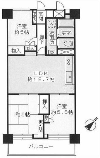 シティコープ西葛西 間取り