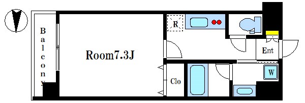 PRINCE54 間取り図