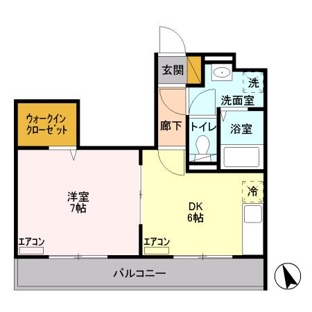 xevo町屋 間取り図