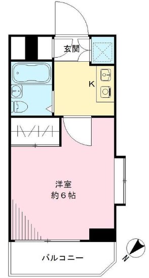 瑞江マキノビル  間取り図