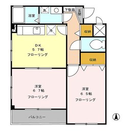 ドゥエル扇橋   間取り図