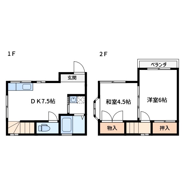 須賀ハイツ 間取り図