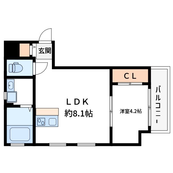 S&amp;lsquo;ｔ.sマンション２ 間取り図