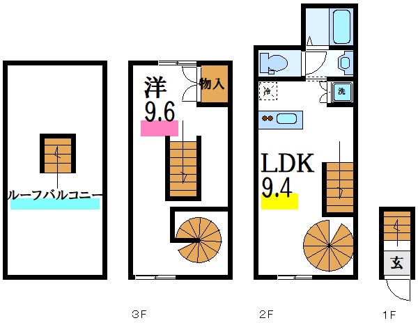 Vita Felicia 間取り図