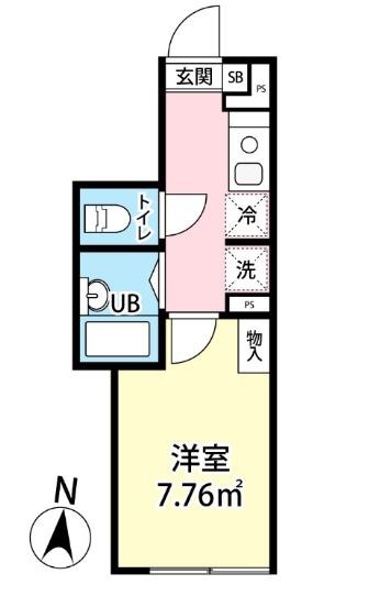 colza大島 間取り図