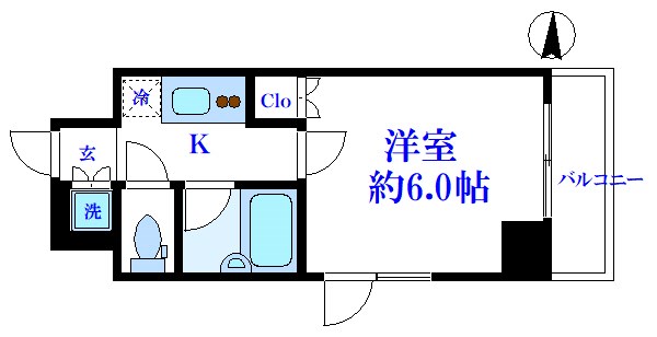 ルーブル菊川 間取り