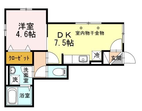 アルトポンテ7112 間取り図