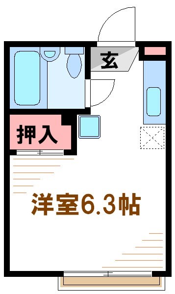 オレンジハウス  間取り図