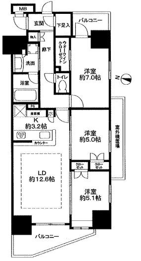 アンビシャス青砥 間取り