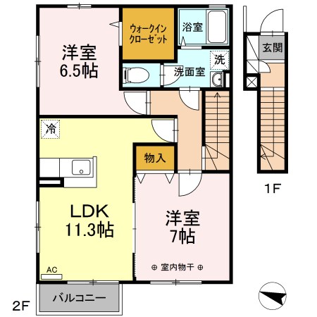 パークハイム 間取り図