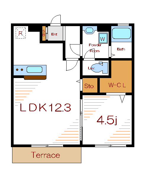 プランドール 間取り図