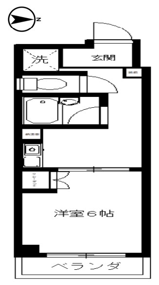 MATSUYA西葛西 間取り図