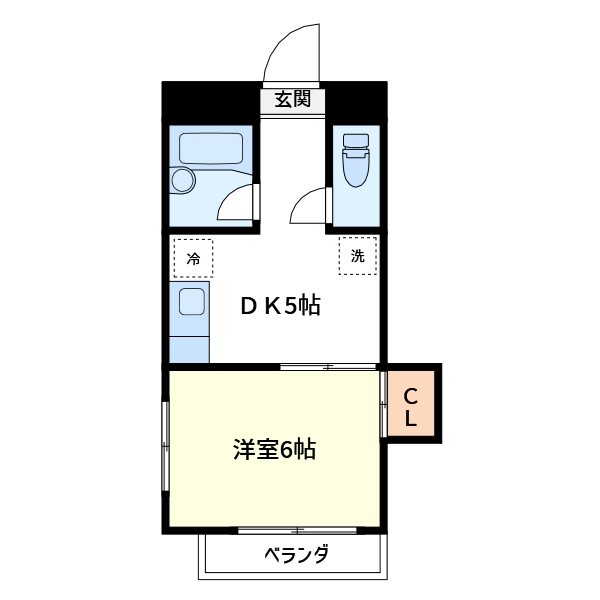 EXCEL中葛西 間取り図