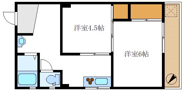 ハイツ協和 間取り図