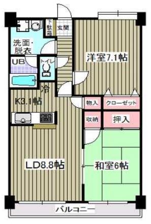 アウラ１０ 間取り図