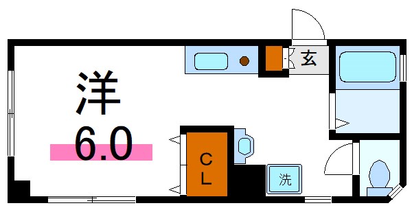 ポワール一之江 間取り図