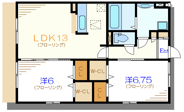 ボナール 間取り