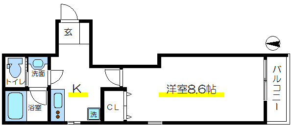 アラウィーゴ 間取り図