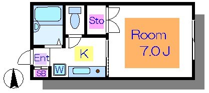 中野ハイム 間取り図