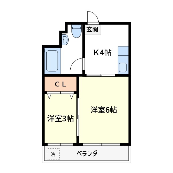 シャトレー堀切 間取り図