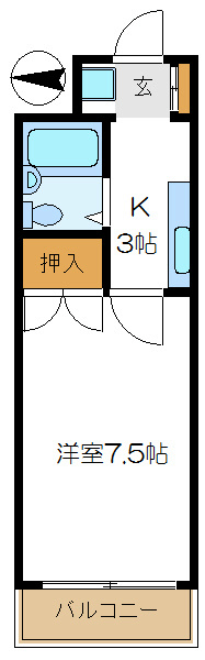 ラ・ブリューヌ 間取り図