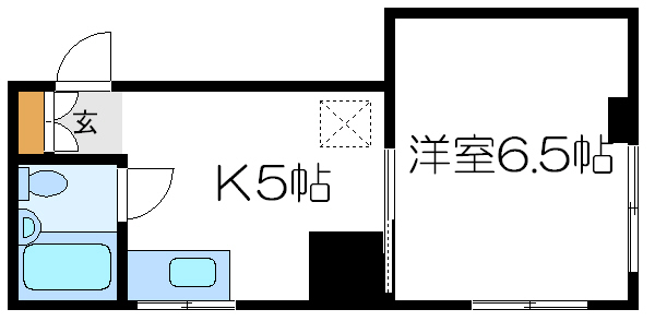 小島アパート 間取り図