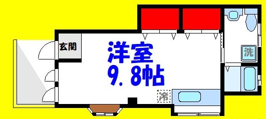 カーサ・デ・カターラ 間取り図