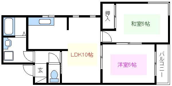 リバーハウス 間取り図