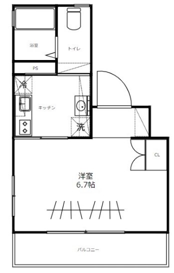 ＭＫフィオーレⅢ 間取り