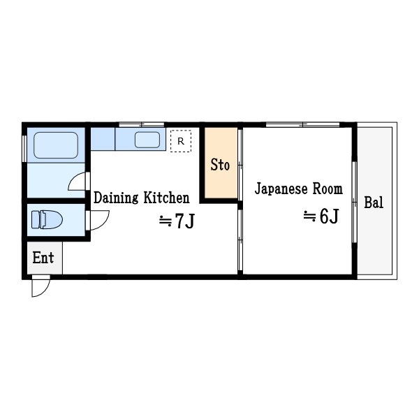 みどりハイツ 間取り図