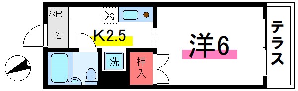 メゾン松田 間取り図