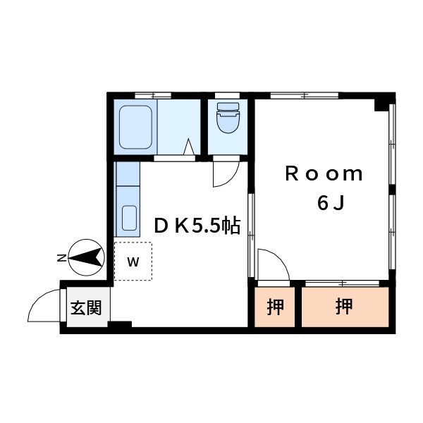 春木ビル 間取り図