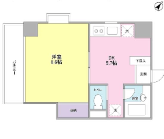 サンフラワー第6 間取り図