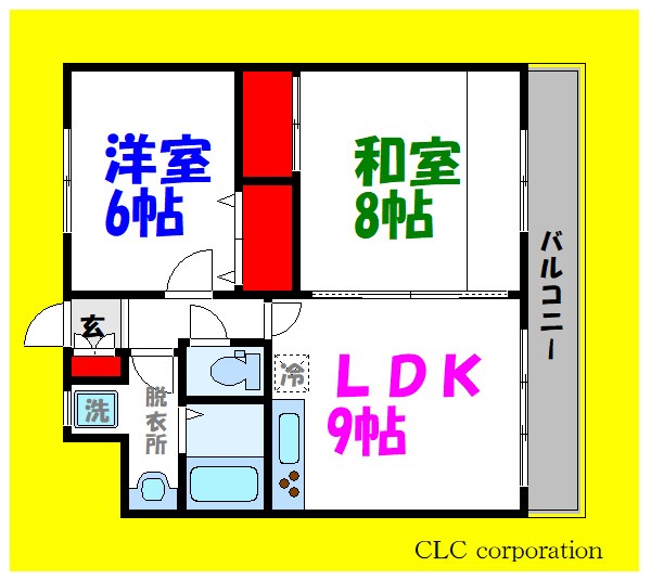 シーフォートロワイヤル 間取り図