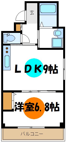 リリウム 間取り図