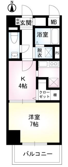 アベニュー白河  間取り図