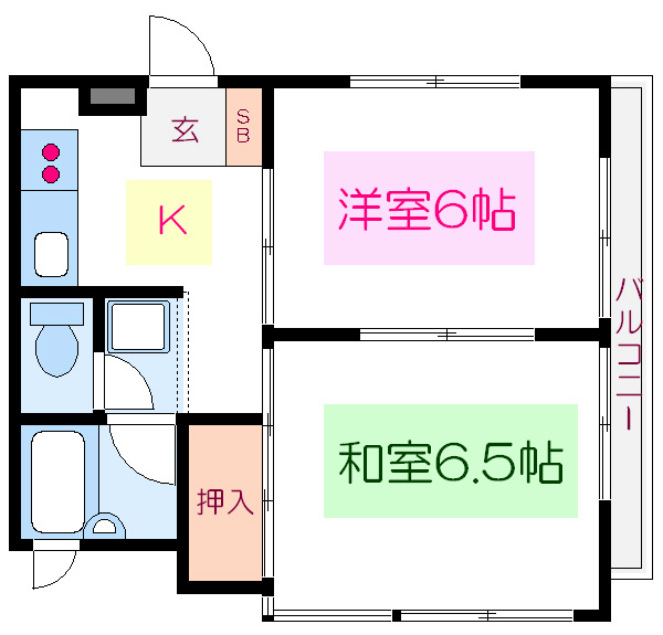 コートソムリエ 間取り図