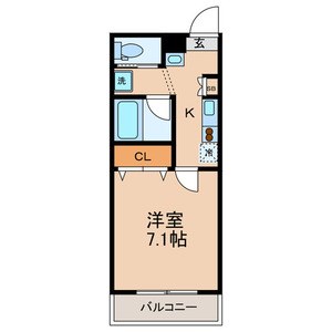 ハニーマンション  間取り図