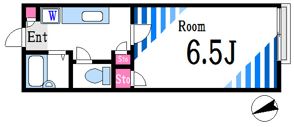 クリアネス船堀 間取り図