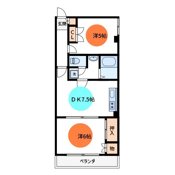 ＲＳメゾン四季 間取り図