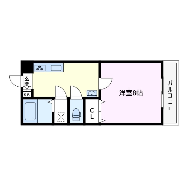 プレステージ91 間取り図