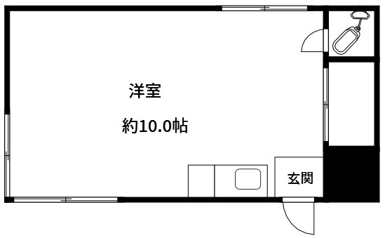 又来荘   間取り