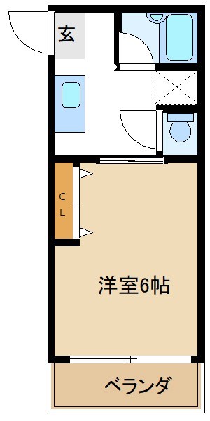 ハイツカプリーズ 間取り