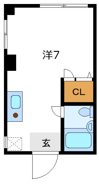 酒井マンション 301号室 間取り